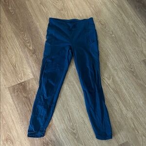 Blue Lululemon Leggings